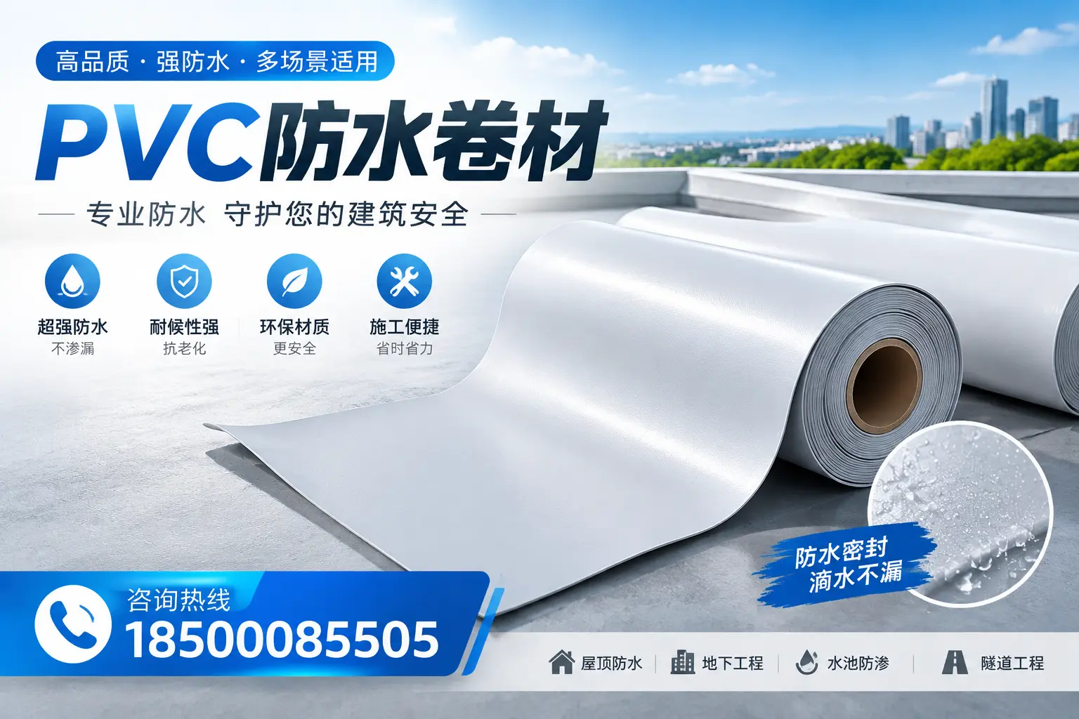 PVC防水卷材的市场竞争分析，张掖品牌选择参考